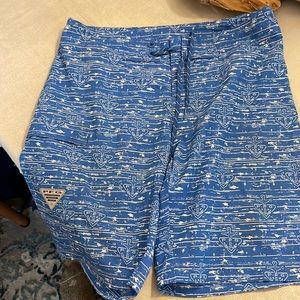 Columbia board shorts without liner, waist, 32